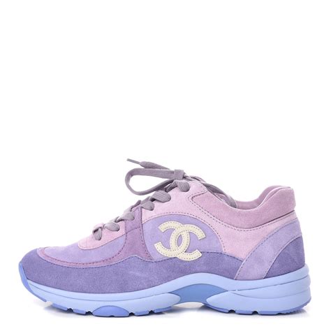 chanel metallic purple|chanel purple shoes.